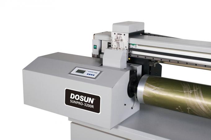 Sistema de gravação a jato de tinta rotativo 360DPI / 720DPI Máquina de gravação de tela a jato de tinta têxtil 4