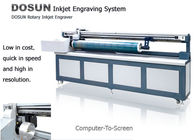 Máquina de gravura giratória do Inkjet de Digitas, equipamento da gravura de matéria têxtil da elevada precisão