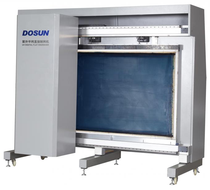 Sistema industrial UV da gravura da tela do gravador/matéria têxtil do laser do leito de Digitas 1