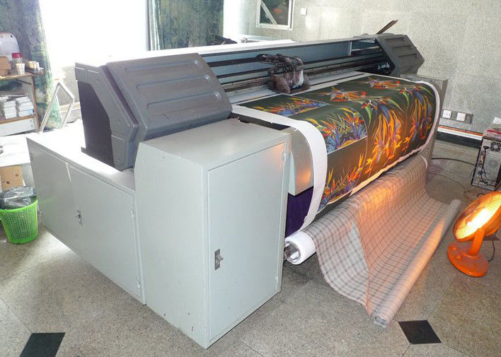Impressora de correia alta de matéria têxtil de Digitas da velocidade de impressão, impressora a jacto de tinta de matéria têxtil do sistema da Correia-alimentação